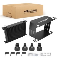 30 Row Oil Cooler Kit Universal An10 Aluminum Engine With Air Guide Brace 30 Row Oil Cooler Kit Universal An10 Aluminum Engine With Air Guide Brace