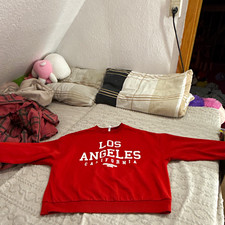 ever.me Damen Pullover M Rot Langarm Rundhals...