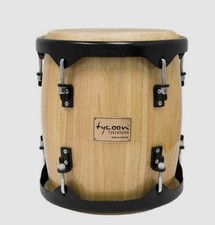 Professional Tambora Natural With Metal Rims Chrome Lugs, Sticks, Straps, & Bag.
