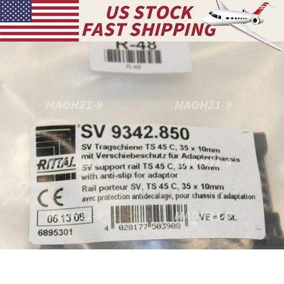 RITTAL 9342850 Support rail TS45C 35x10mm pk of 5 SV 9342.850