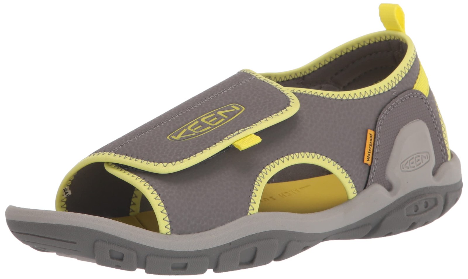 KEEN Knotch River OT Sandali Unisex Bambini e ragazzi Grigio (Steel Grey Eve