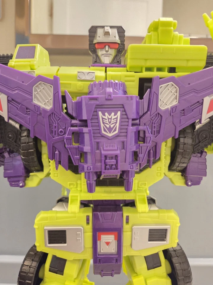 Transformers Combiner Wars Devastator Titan Figure Set w/PC-06 Upgrade Kit 2014 - Image 4 of 4