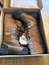 UGG Women's Adirondack III Tall Chestnut Leather Wateproof Boots 1095142 6.5