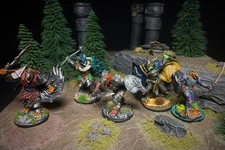 Painted Miniature: Dragonborn, D&D, Pathfinder, Custom, SEE DESCRIPTION BELOW!!!
