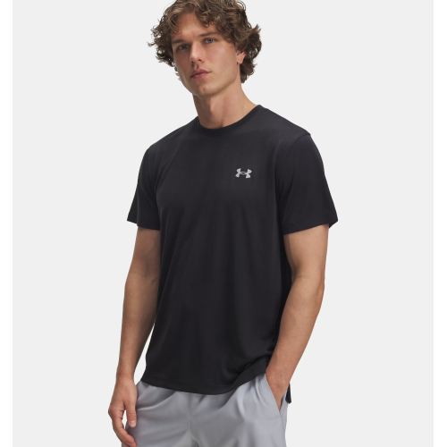 Under Armour Tech Maglietta Uomo Maniche Corte - Blu, Taglia XS, Vestibilità Ampia In Poliestere 100%
