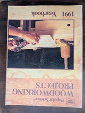 1991 Popular Science Woodworking Projects Yearbook Softcover DIY Plans M100