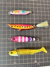 Flatfish target metal jig, worm set Duo Drag Metal, Daiwa Hirame Metal Z, Big