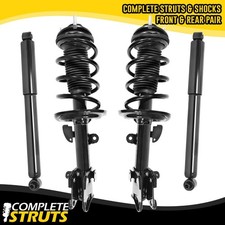 2007-2013 Acura Mdx Front Complete Strut Rear Shock Absorber Bundle