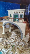 Casetta per presepe Arabo in polistirene costruita artigianalmente