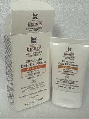Kiehl's Ultra Light Daily UV Defense LSF 50 PA ++++ 30ml - Brandneu