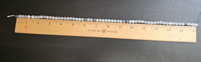 6 mm Cloudy Quartz 15'' Strand of Beads