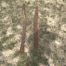 2 Two Men Crosscut Hand Saw Blades for Wood Cutting