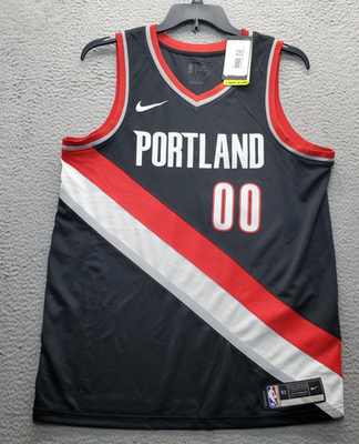 #ad NBA Portland Trail Blazers Nike Jersey Basketball Mens XL Multi Henderson #00 $41.15