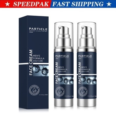 2PCS Particle Face Cream Men 6 in 1 Anti-Aging Cream Fights Eye Bags Dark Spots~