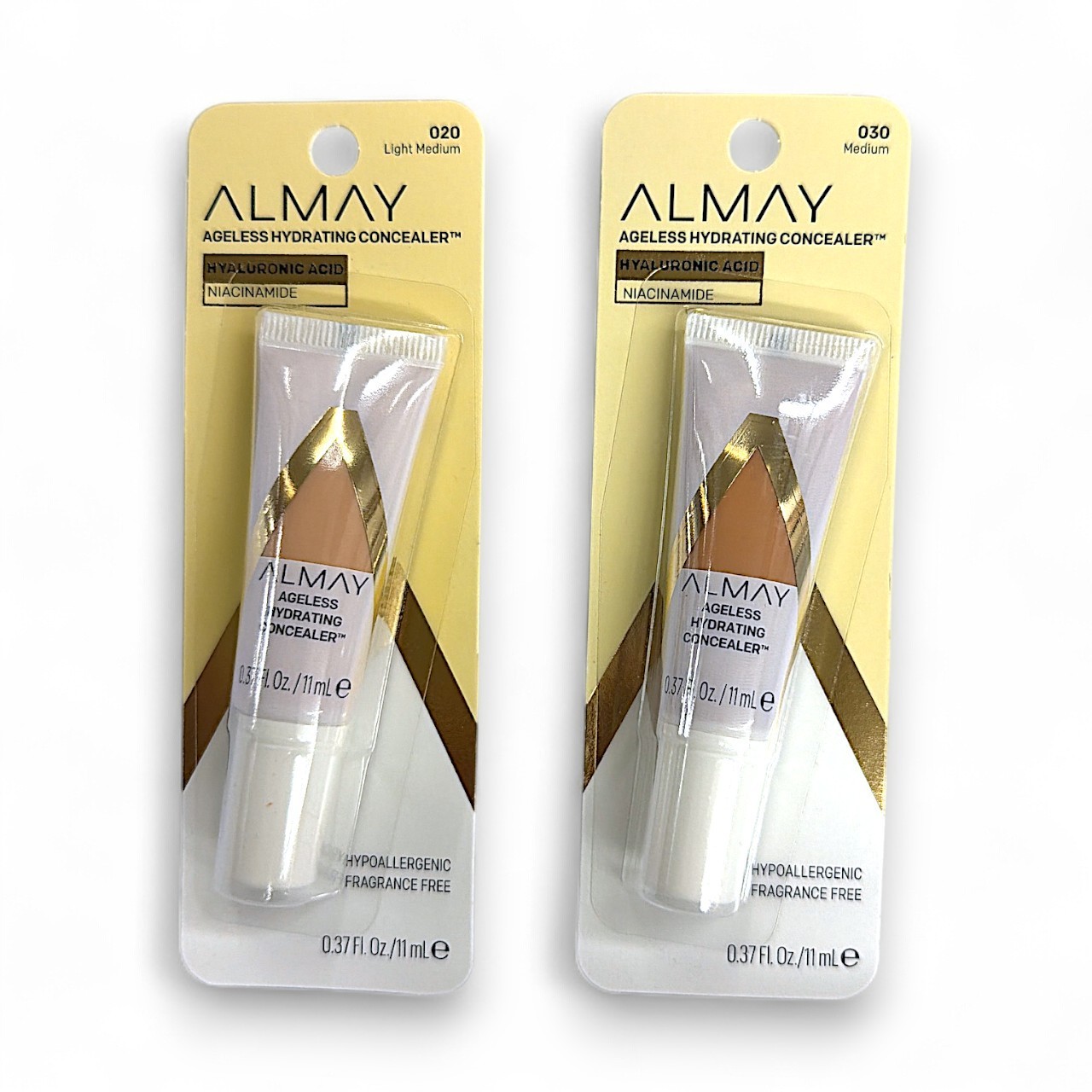 2X Увлажняющий консилер Almay, 2 оттенка на выбор