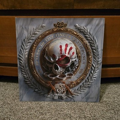 Five Finger Death Punch Best Of Volume 1 2LP 12'' Colored Vinyl Blue/Orange