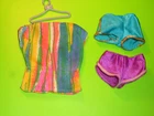 Vintage Barbie KEN BEST BUY MULTI SHIRT SUNSATIONAL TRUNKS SUN GOLD TRUNKS