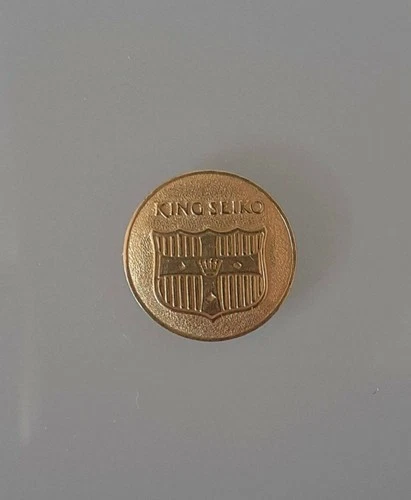 New ListingSEIKO King Seiko KS Aftermarket Medal Medallion Repair Part Metal