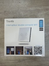 Thank's Interrupteur mural double connecté WiFi