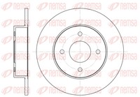 Remsa 2X Bremsscheibe Ø278Mm Hinten Voll FüR Nissan Primera Hatchback 1.8 16V