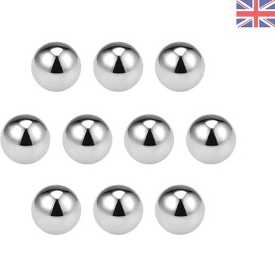 Vielseitiges 12 mm Chromstahl Präzisionskugeln Set G10 - 10 Stück für Projekte