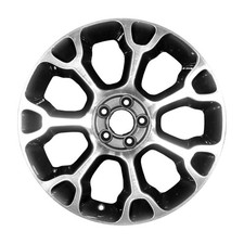 17x7 7 Y Spoke Alloy Wheel Machined & Painted Medium Charcoal 560-61671
