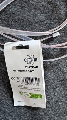 FM Antenna 1,8m Antennen Kabel imported by ASWO International Service GmbH