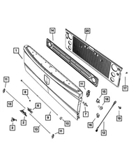 Genuine Mopar Door Control Unit 68093354AD