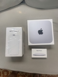 Apple Mac mini 2010 Silver Desktop PC w/Mouse & AirPort Extreme untested