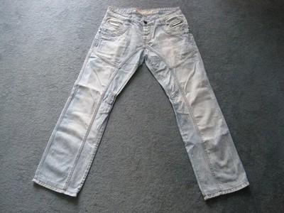 CIPO & BAXX ** Jeanshose Herren*AcidWash*Retro Look**W34 L32 hellblau**neuwertig