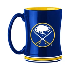 Buffalo Sabres Logo Brands NHL Relief Coffee Mug (1) 14oz
