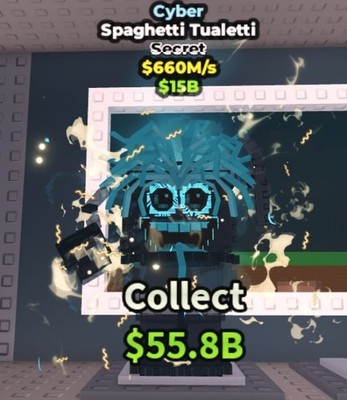 Cyber Spaghetti Tualetti 660m/s  Fast Trade   Steal a Brainrot 