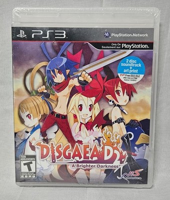 Disgaea D2 A Brighter Darkness Sony PlayStation 3 PS3 SEALED SEE PHOTOS