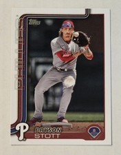 BRYSON STOTT 2025 Topps Series 1 #147 Phillies
