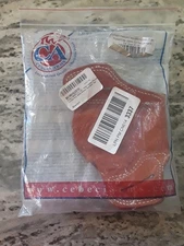 Cebeci Arms Leather Pancake Combat Grip Holster, Glock 29/30 Left 20825LT23 Tan