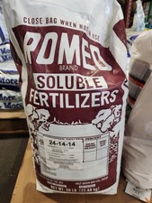 Romeo Soluble Fertilizer 24-14-14 Vegetative Formula 50 Lb 2.59 per gallon