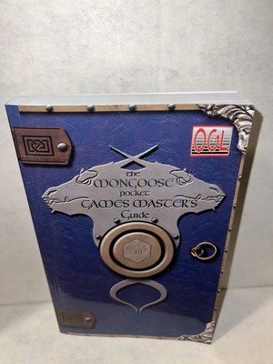 MONGOOSE POCKET GAMES MASTER'S GUIDE BOOK