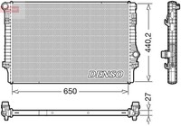MotorküHler WasserküHler Denso DRM32049 FüR VW Skoda Seat Audi BE1 5G1 BE2 A3 7