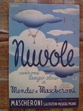 NUVOLE - di Mendes e Mascheroni - 1939 / musica e testi