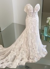 Mori Lee 2307 Blossom Wedding Dress Size 14 street Size 12 