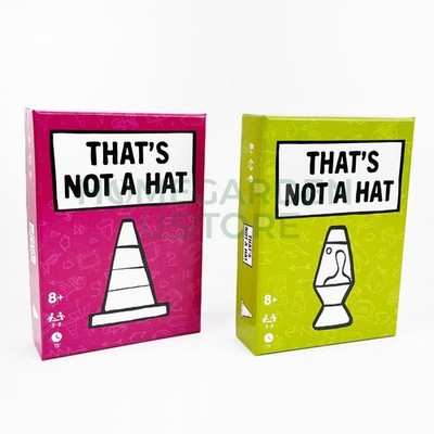 That'S Not a Hat - Fun Bluffing & Memory Party Game for All Ages Components New