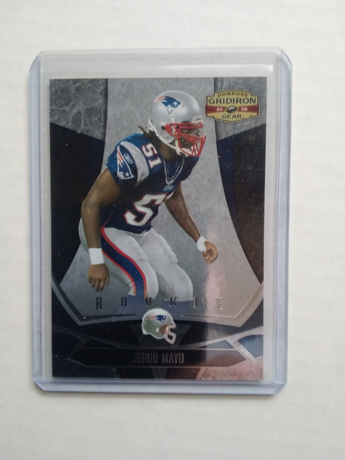Jerod Mayo Donruss Gridiron Gear #142 Base