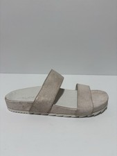 J Slides Women s Edie, Pink Metallic Slide Sandals, Size 8 M