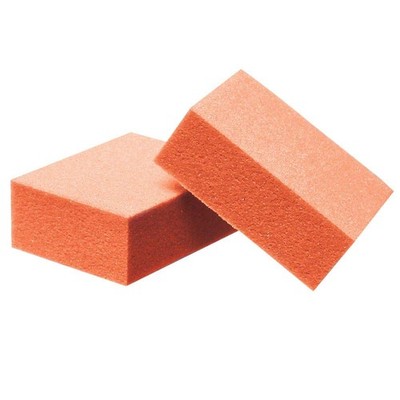 ForPro Professional Collection Mini Buffing Block, Orange, 100/180 Grit, 1000...