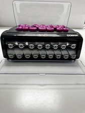 Conair HS32RX Curls Waves 20 Multi Size Flocked Hot Rollers 17 Clips Tested