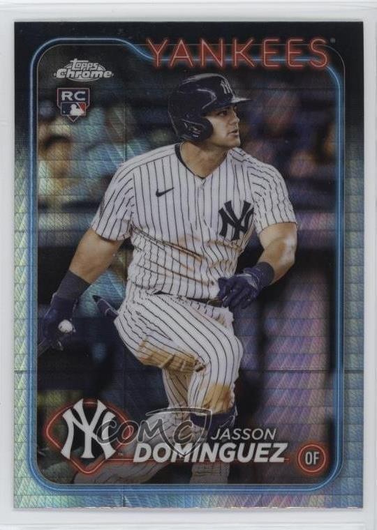 2024 Topps Chrome Prism Refractor Jasson Dominguez #89 04xs