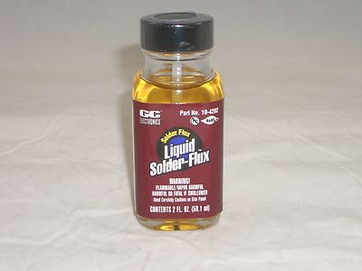GC ELECTRONICS 10-4202 LIQUID SOLDER FLUX BOTTLE 2FL OZ