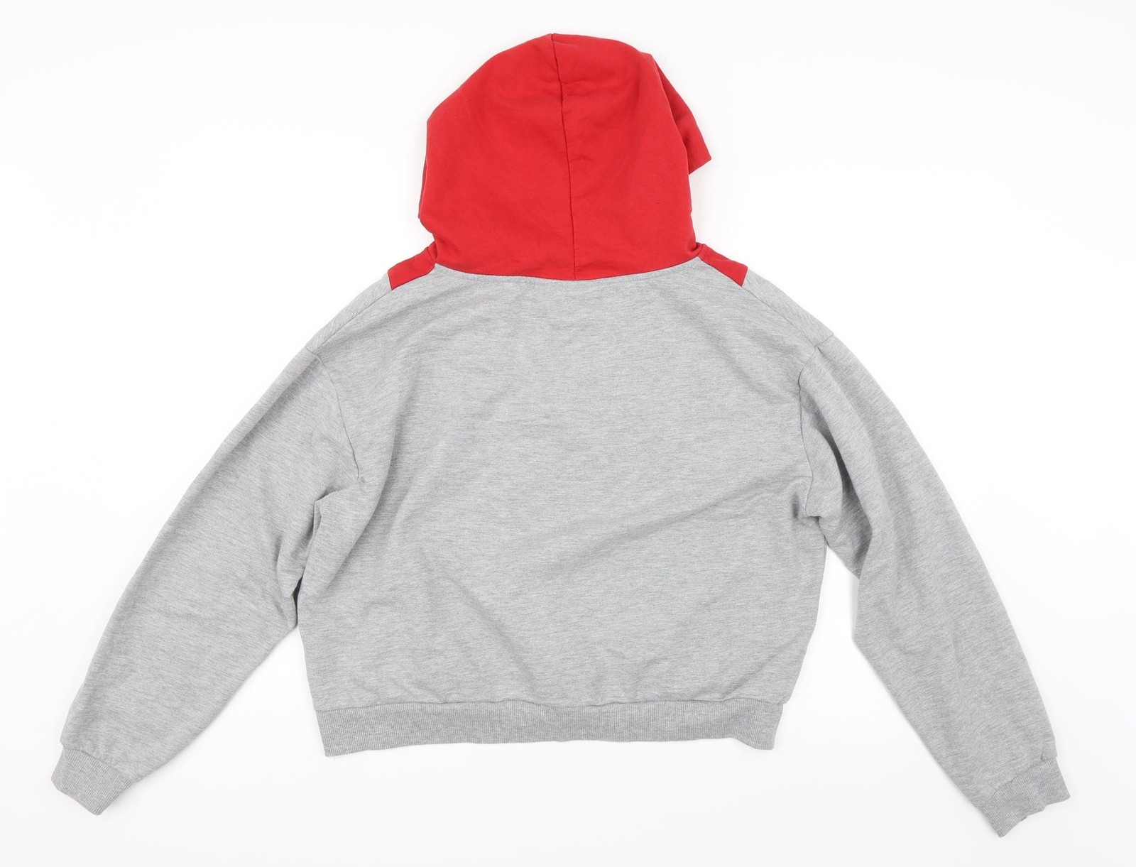 Primark Girls Red Polyester Blend Hoodie Size M Zip image 2