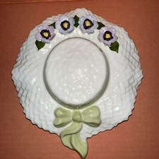 Vintage Aynsley 1992 - Fine Bone China - Summer Flowers - Daisy Hat - Green