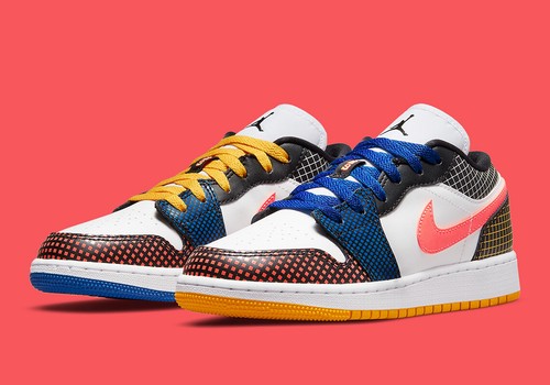 NIKE AIR JORDAN 1 LOW MMD BG SIZE UK 4 
